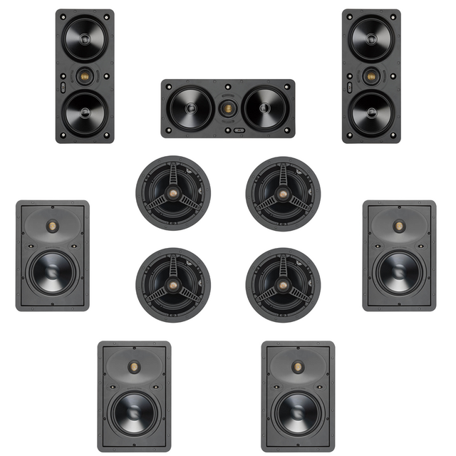 Monitor Audio (200 Series) 7.x.4 Ceiling Speaker Pack ATMOS Ready - thumbnail image 1