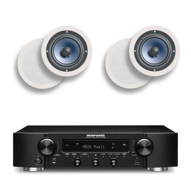 Marantz NR1200 2 Zone Amplifier With 4 Polk Audio RC60i Ceiling Speakers - thumbnail image 1