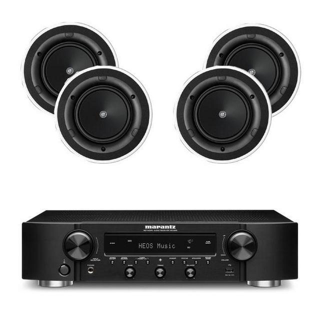 Marantz NR1200 2 Zone Amplifier With 4 KEF Ci160.2CR Ceiling Speakers - thumbnail image 1