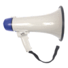 Eagle Hand Held Megaphone 20W with USB and SD Card Player Side View