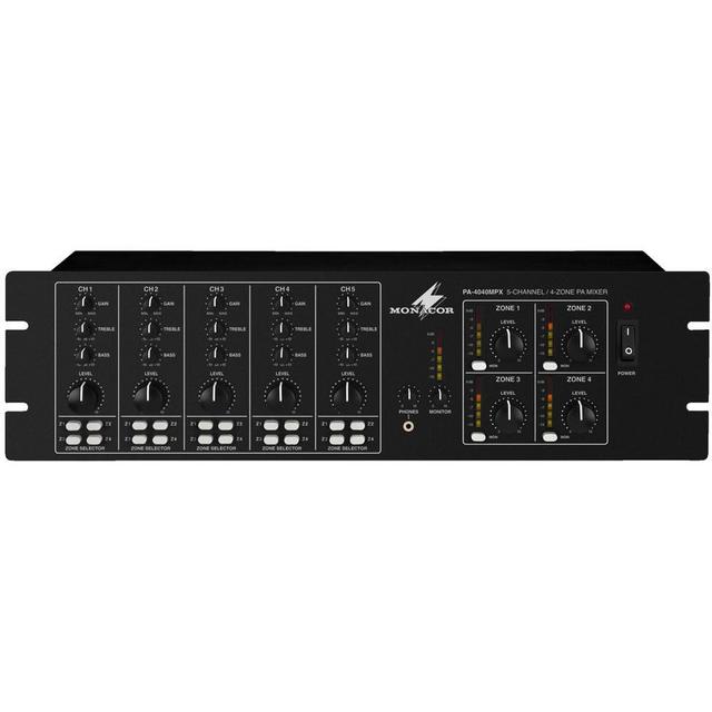 PA-4040MPX 4 Zone Matrix PA Mixer