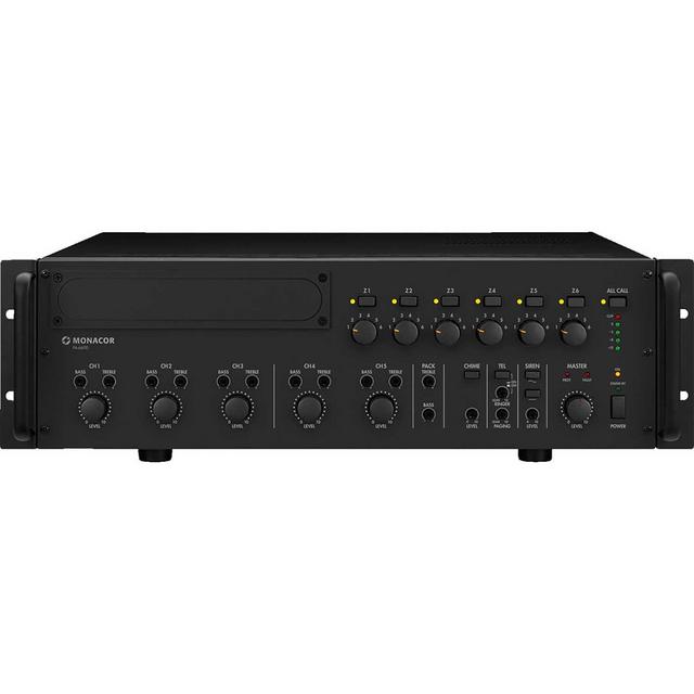 PA-6600 6-Zone PA Mixing Amp 600W - thumbnail image 1
