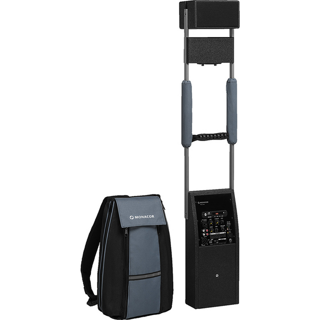 PAS-254D Portable Mobile PA Amplifier System - thumbnail image 1