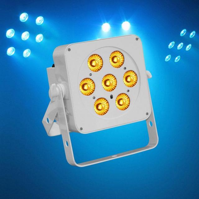 Slimline RGBA 7 x 5W Quad Colour LEDs