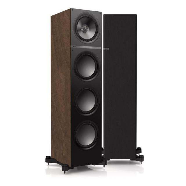 KEF Q900 Floorstanding HiFi Speakers - Pair - Walnut - thumbnail image 1