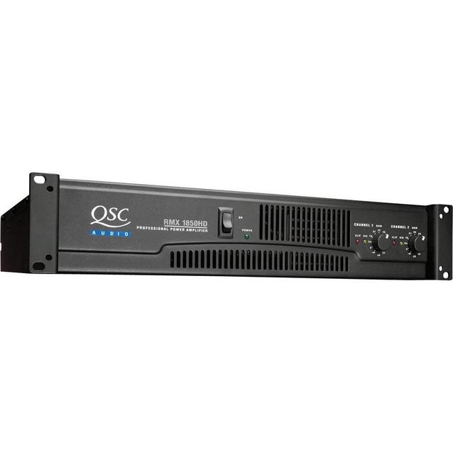 QSC RMX1850 Power Amplifier 2x900W @ 2ohms 2U - thumbnail image 1