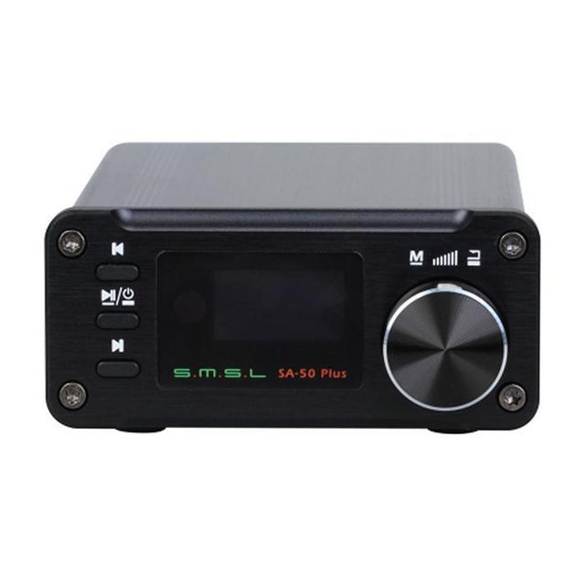 SMSL SA50 PLUS Micro Amplifier with Optical Input 2 x 50W - thumbnail image 1