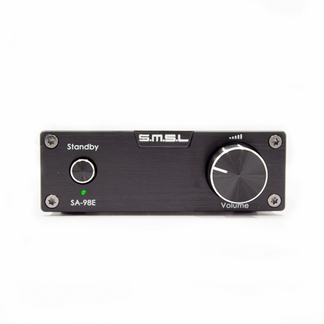 SMSL SA-98E Compact 160W Stereo Power Amplifier  - thumbnail image 1