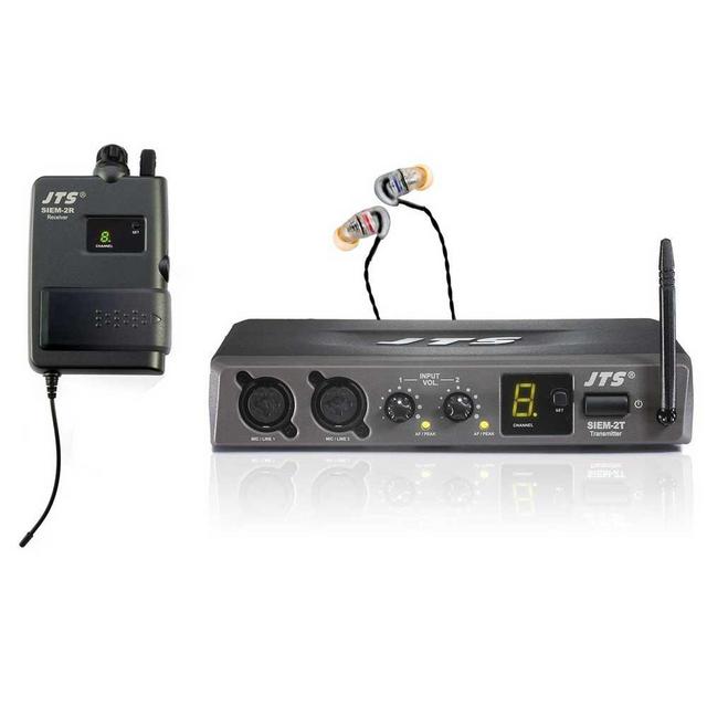 JTS SIEM-2 In Ear Monitoring System (SIEM-2T + SIEM-2R + IE-1) - thumbnail image 1