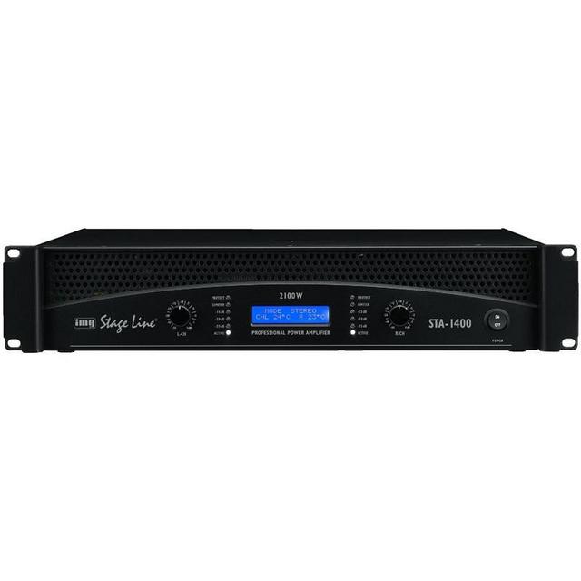 STA-1400 Professional Stereo PA Power Amplifier 2100W Max  - thumbnail image 1