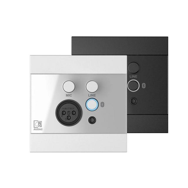 Audac WP225 Mic/Line & Bluetooth Wall Panel for ARES5A - thumbnail image 1