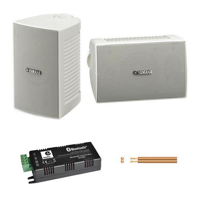 Yamaha NS-AW294 Outdoor Speakers With Bluetooth Amp - thumbnail image 1