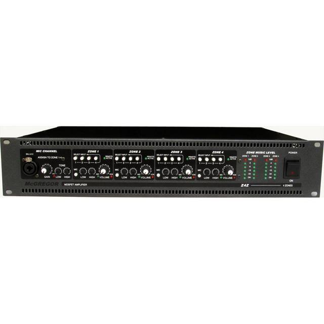 McGregor Z4Z-400 4-Zone Amplifier 4 x 100W