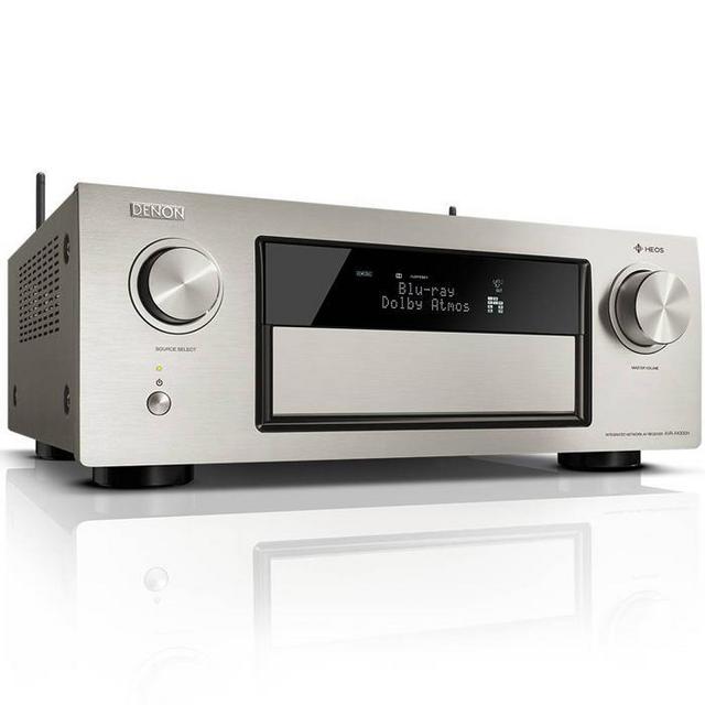 Denon AVR-X4300H Network AV Receiver with HEOS (Silver)