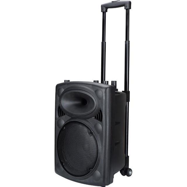 Ibiza 15" Portable UHF PA System 800W Bluetooth Black - thumbnail image 1