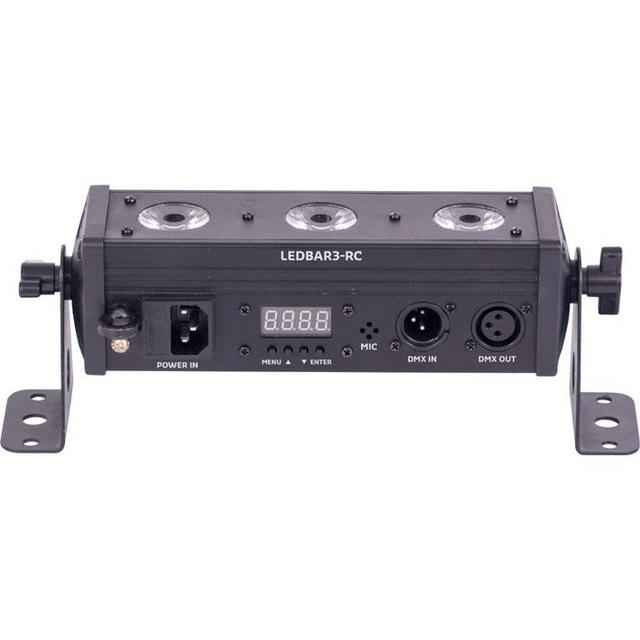 Ibiza DMX-Controlled RGBW LED Bar With 3 LEDs - thumbnail image 3