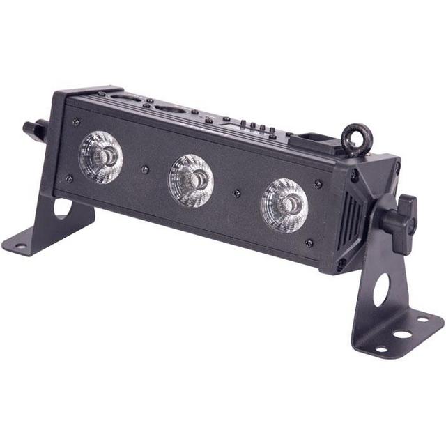 Ibiza DMX-Controlled RGBW LED Bar With 3 LEDs - thumbnail image 4