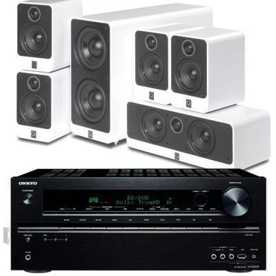 Onkyo TX-NR545 7.2 AV Receiver with Q Acoustics 2000i Cinema Pack