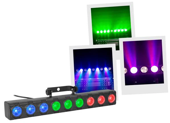 Next product: BoomTone DJ ColorBar 9x3W RGB LED Bar