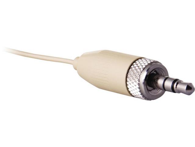 JTS 801CS 3.5mm TRS jack cable for headsets with detachable cable feature - Beige