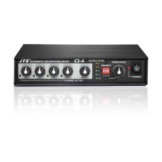Previous product: JTS CS-4 - 4 Channel Automatic Microphone Mixer
