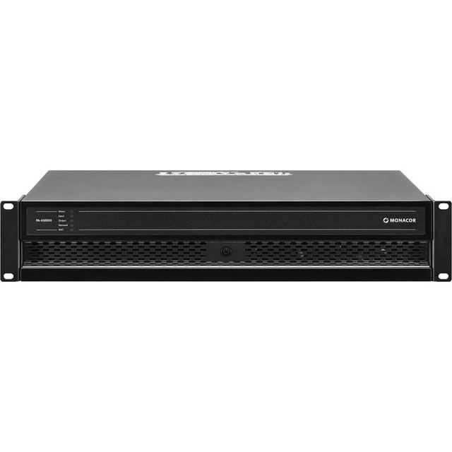 Monacor PA-4500DX 4 or 2 Zone 2,000W Mixing Amplifier
