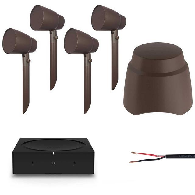 Terazza Outdoor Music System with Sonos Amp and Cable (Surface Sub)