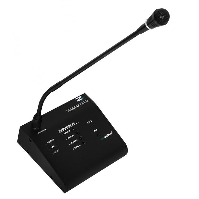 ZZiPP ZZONE4000MC 4-Zone Paging Mic for ZZONE4240PA