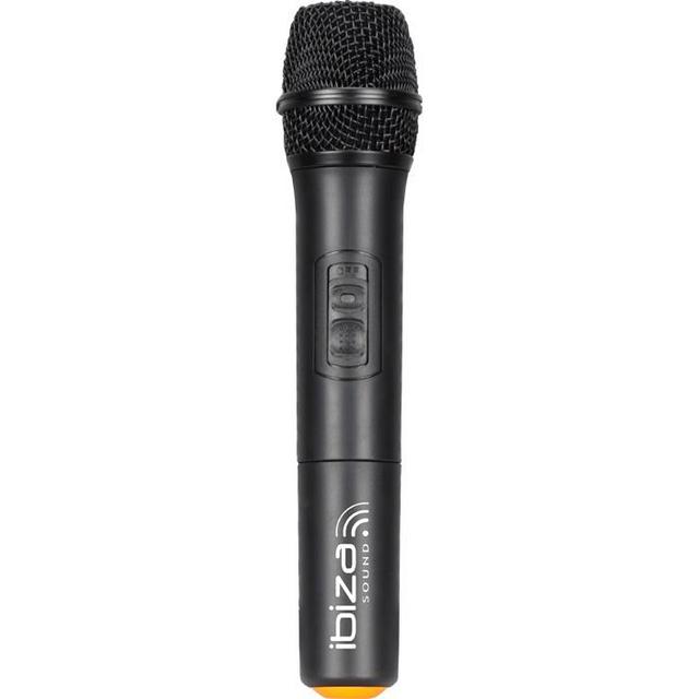 Ibiza 15" Portable UHF PA System 800W Bluetooth Black - thumbnail image 2