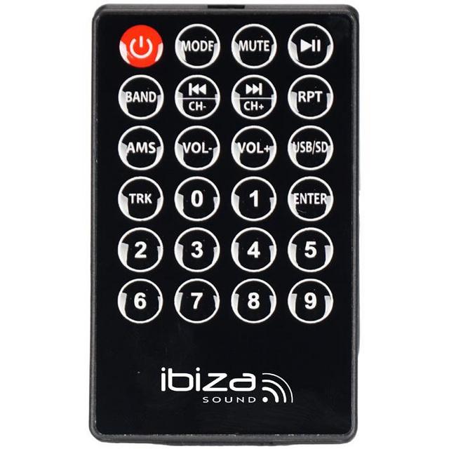 Ibiza 15" Portable UHF PA System 800W Bluetooth Black - thumbnail image 4