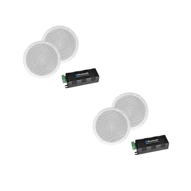 Bluetooth Amp 5" Ceiling Speakers Multi Room System - thumbnail image 2