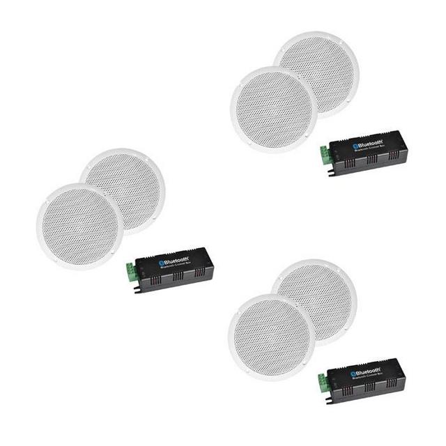 Bluetooth Amp 5" Ceiling Speakers Multi Room System