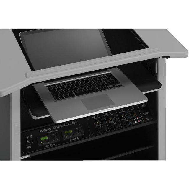 SPEECH-500/GR Professional Amplified PA Lectern - thumbnail image 3