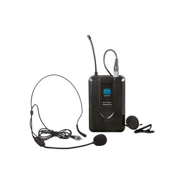ZZiPP Dual Channel Microphone Hand Held and Headset/TieClip - thumbnail image 4