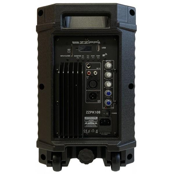 ZZiPP 8" Active Speaker With Media Player And BT - thumbnail image 4