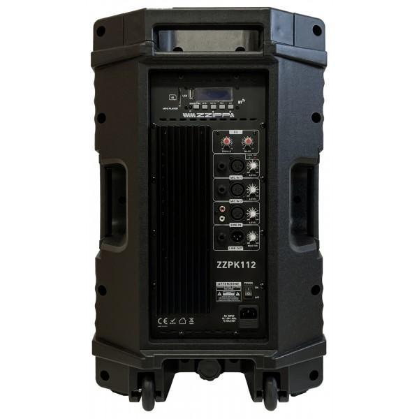 ZZiPP 12" Active Speaker With Media Player And BT - thumbnail image 4