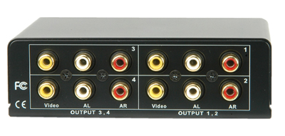 AUDIO/VIDEO DISTRIBUTION AMPLIFIER