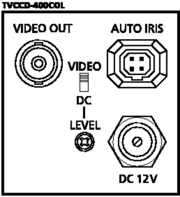 TVCCD-400COL Colour CCTV Camera