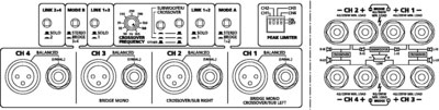 STA-1004 4 Channel Professional PA Power Amplifier 1400W Max